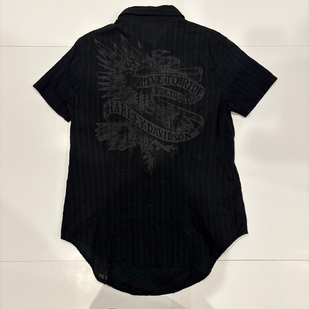 Harley Davidson Button Up